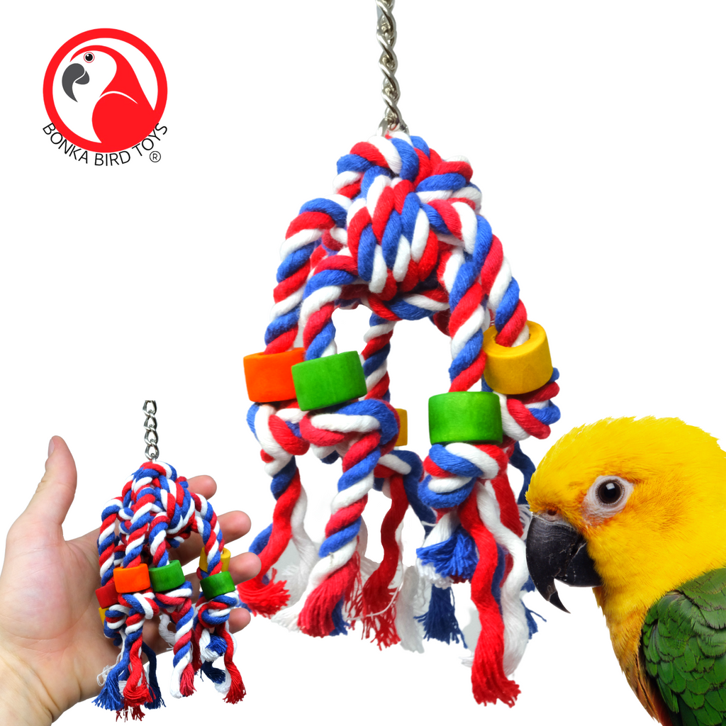 55094 Rope Jumble - Bonka Bird Toys