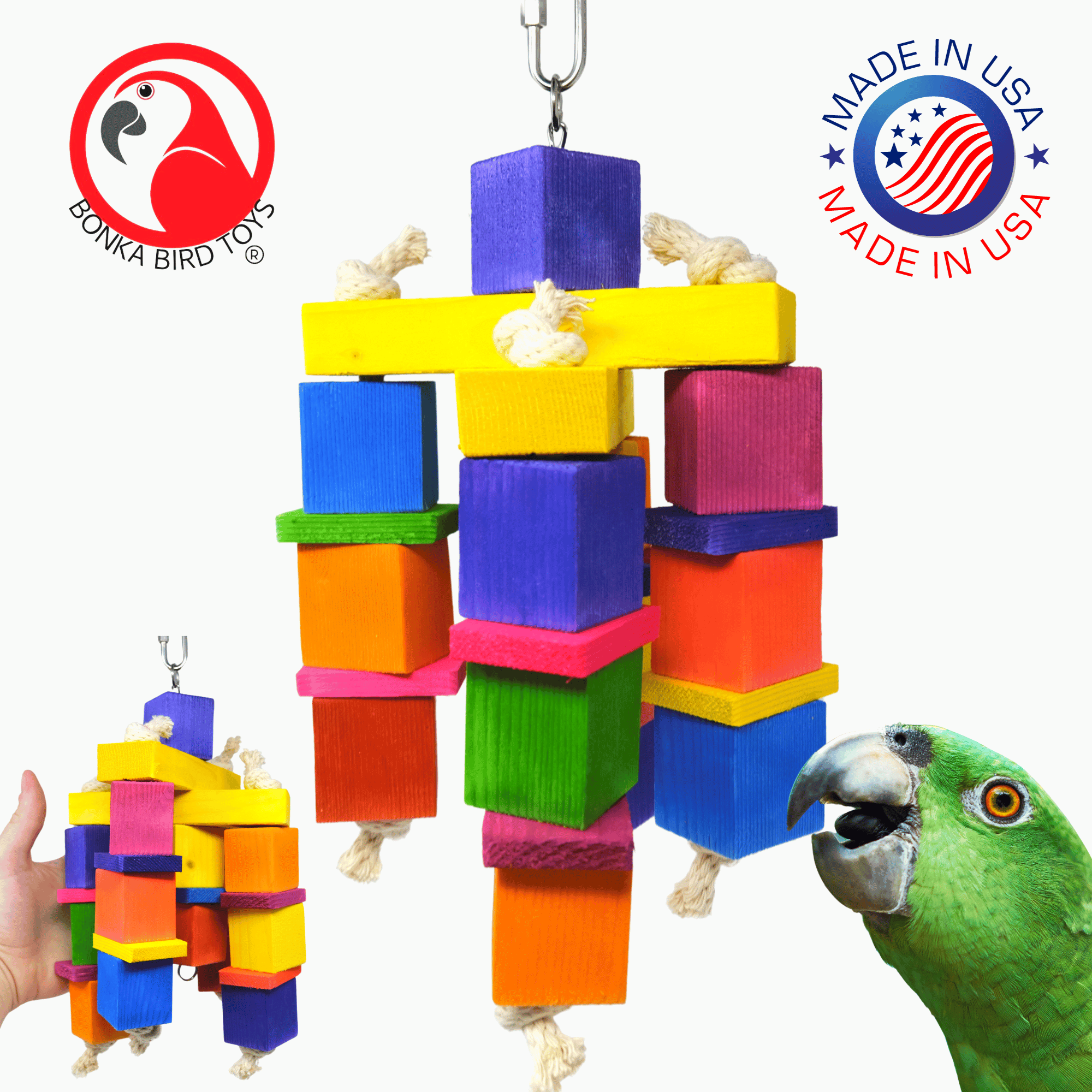 2507 Rope Criss Cross - Bonka Bird Toys