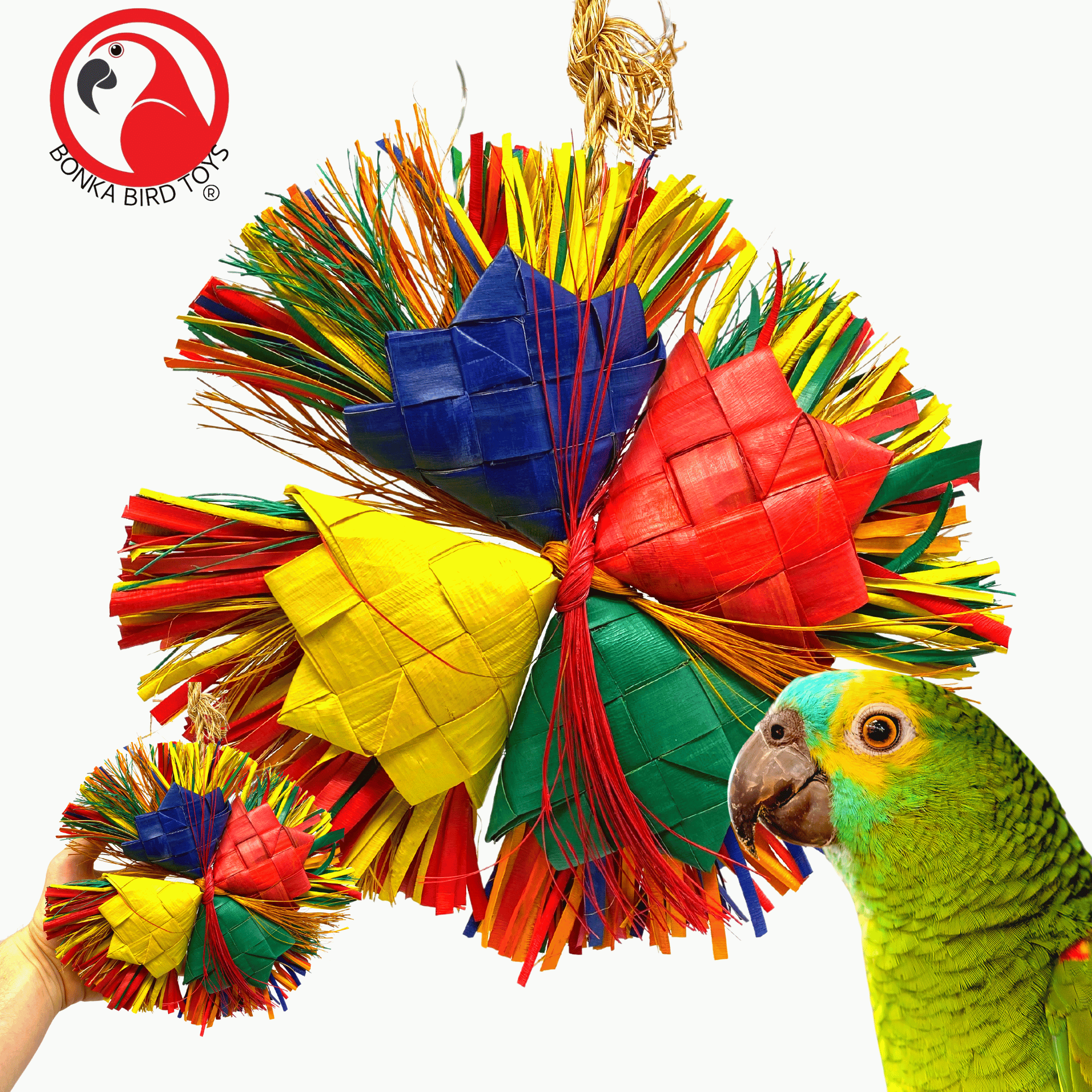 03396 Large Happy Holly - Bonka Bird Toys