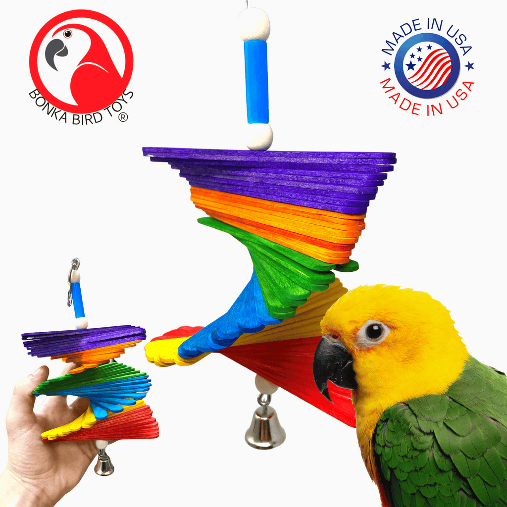 2908 Mini Rainbow Sticks - Bonka Bird Toys