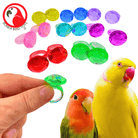 1167 Pk16 Plastic Diamond Rings - Bonka Bird Toys