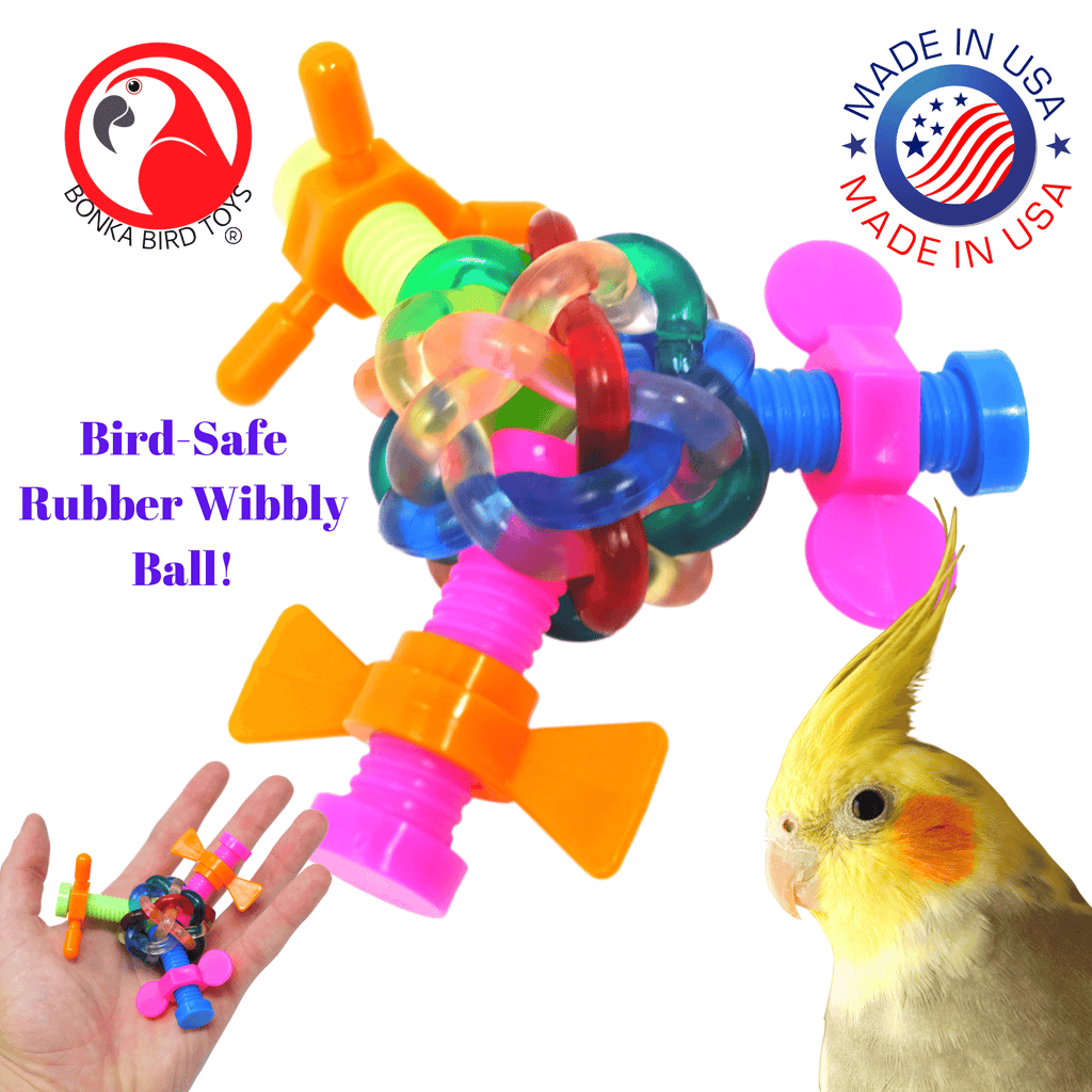 2368 Wibbly Screw - Bonka Bird Toys