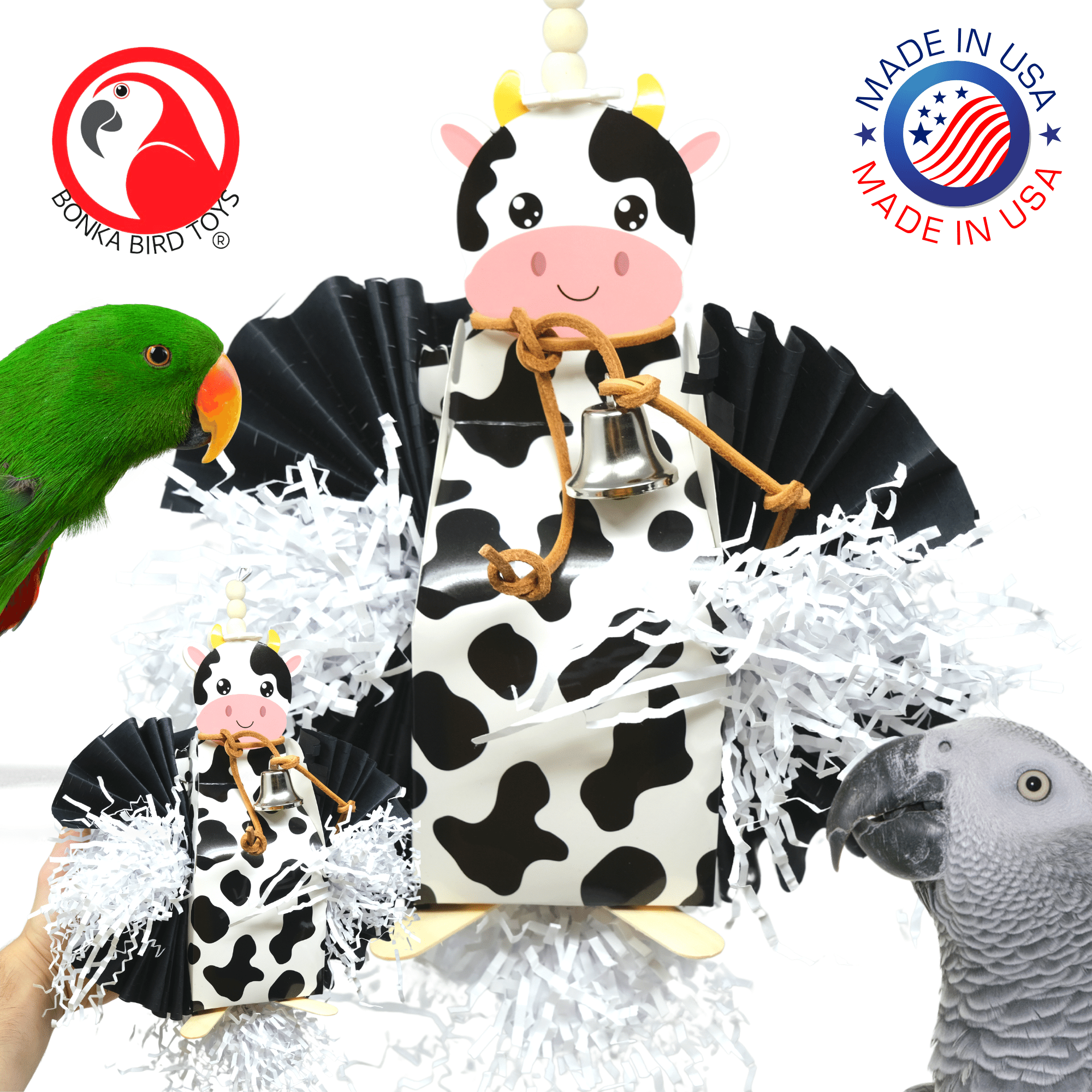 2604 Holy Cow - Bonka Bird Toys