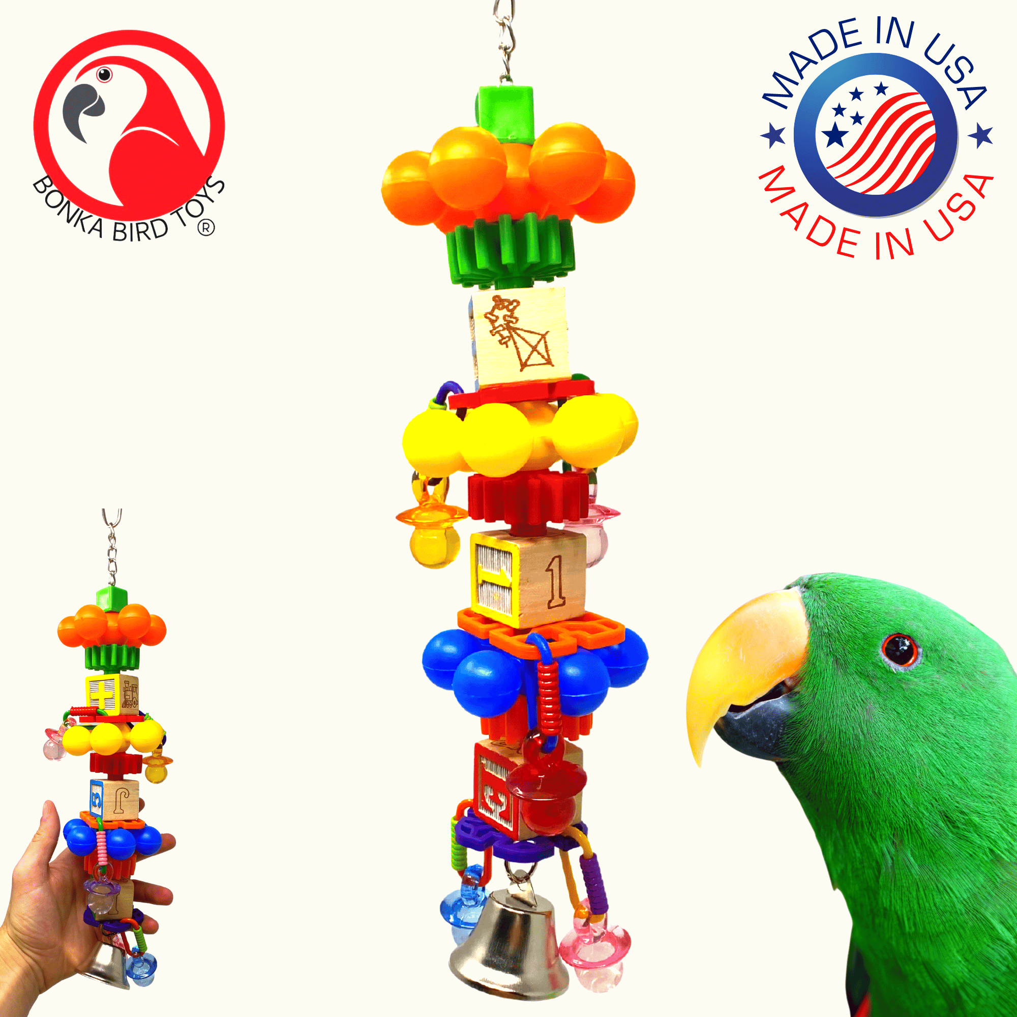 00676 Spin Tower - Bonka Bird Toys