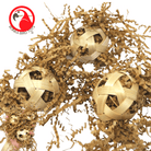 3486 PK3 Natural Stuffed 3 Inch Bamboo Balls - Bonka Bird Toys