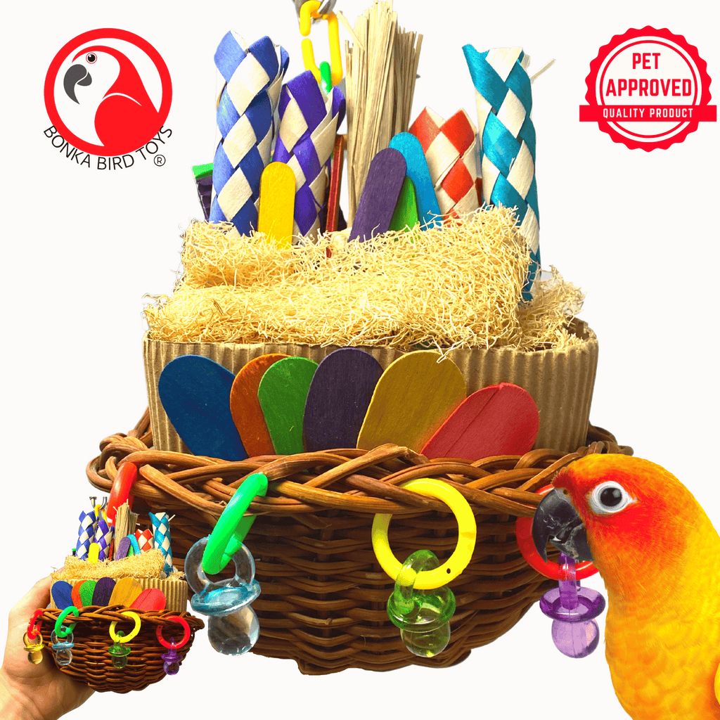 2500 Party Basket - Bonka Bird Toys