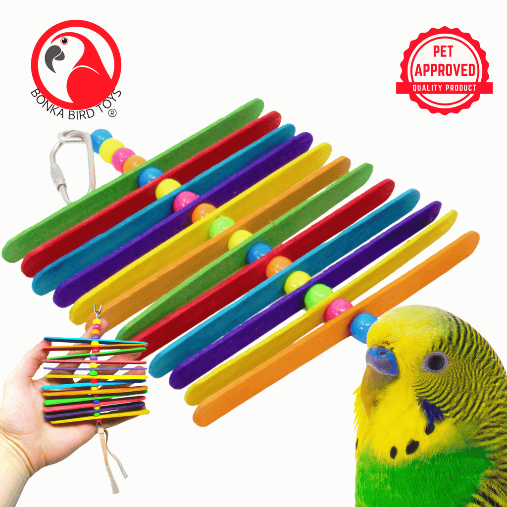 868 Mini Stick Small Bird Toy - Bonka Bird Toys