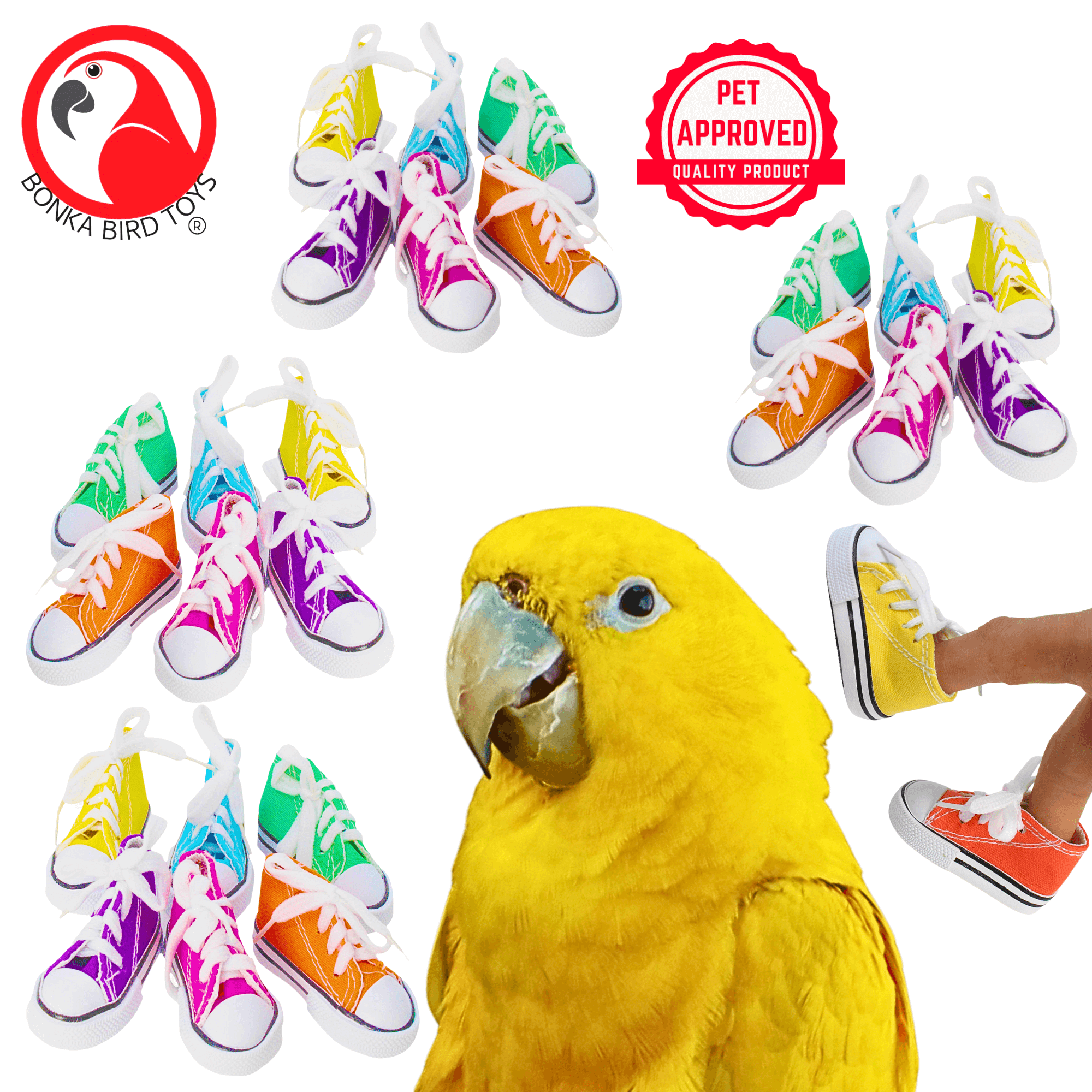 Mini Sneakers Pk12 - Pk24 - Bonka Bird Toys
