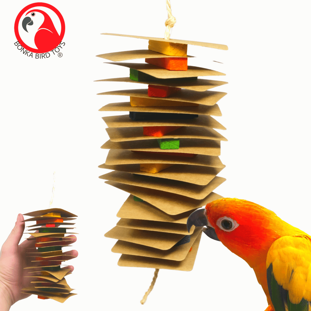 2462 Small Card Tower - Bonka Bird Toys