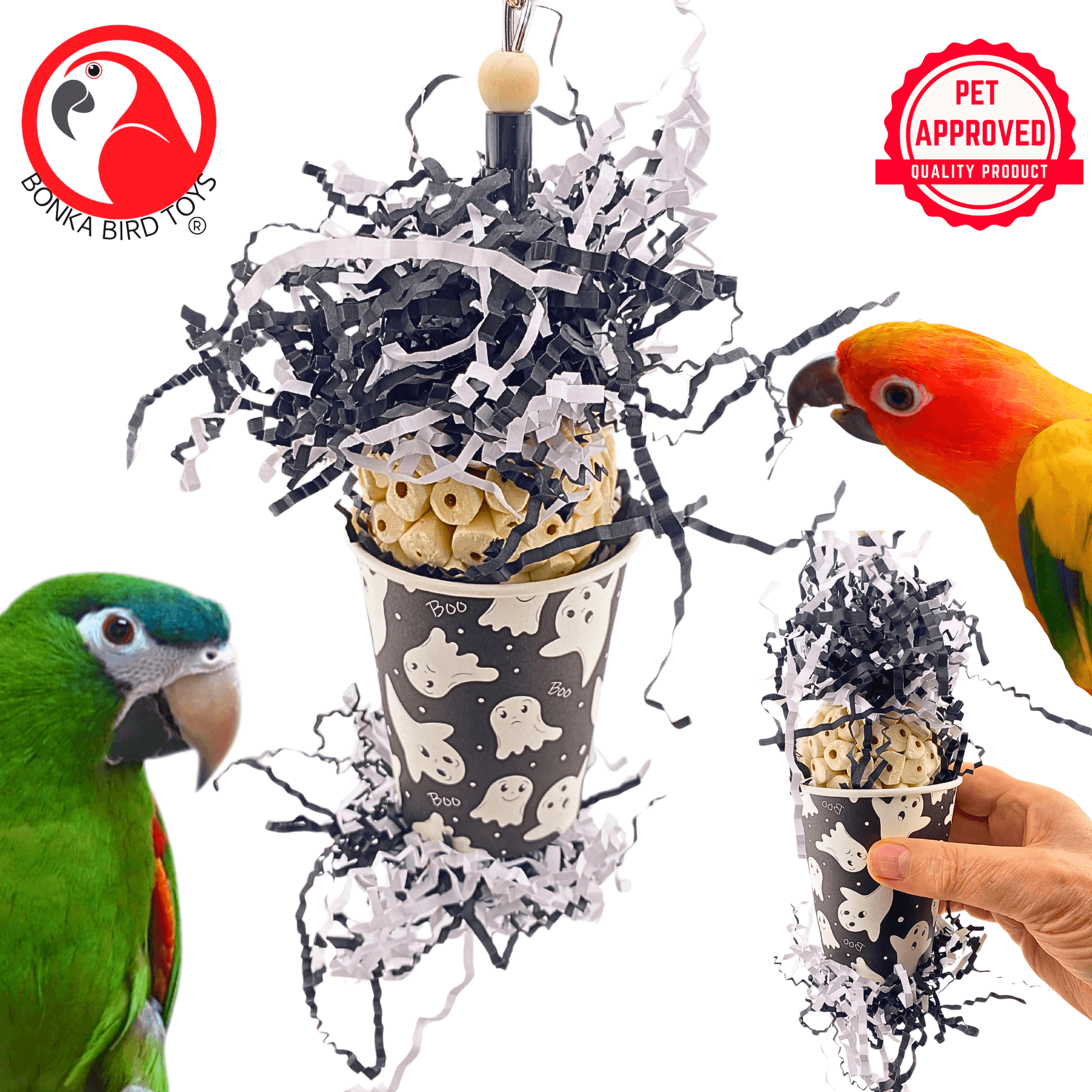 2871 Ghost Jumble - Bonka Bird Toys