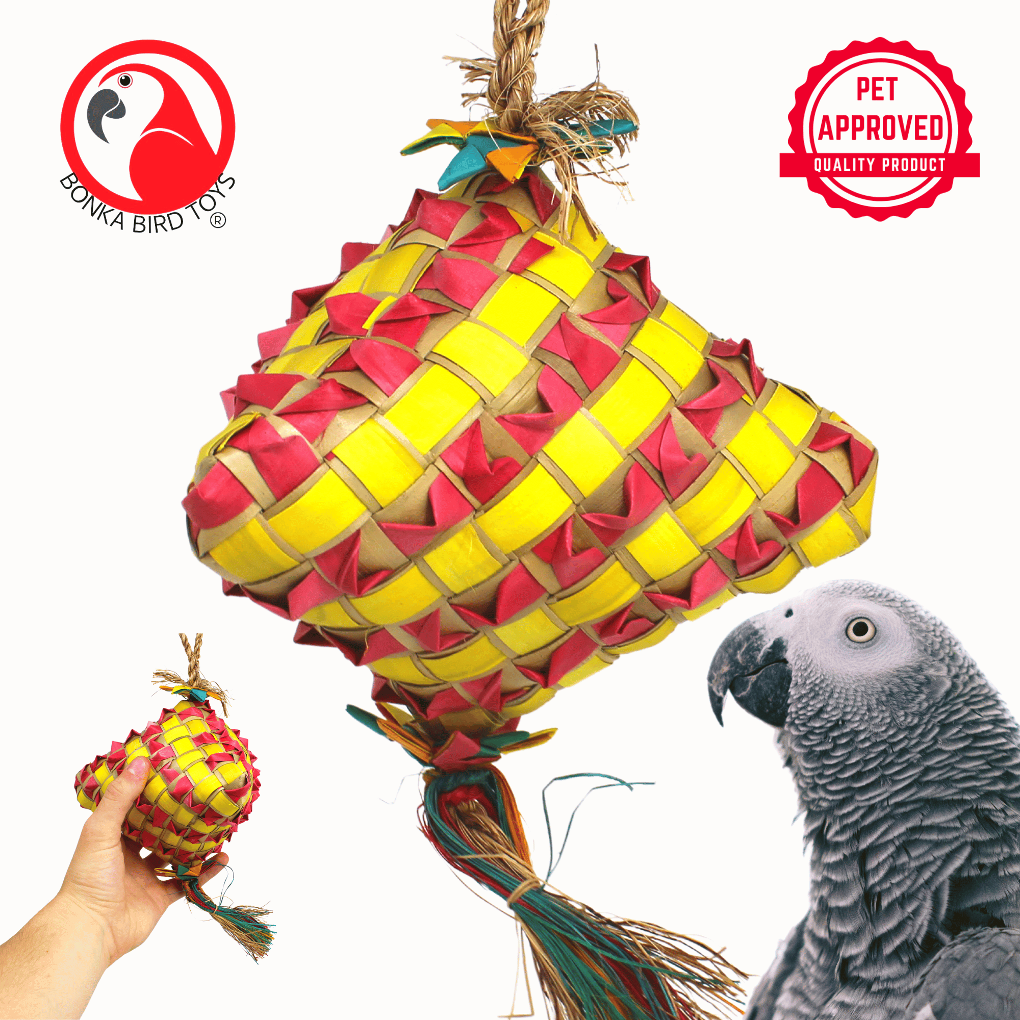 03416 Extra Large Diamond - Bonka Bird Toys