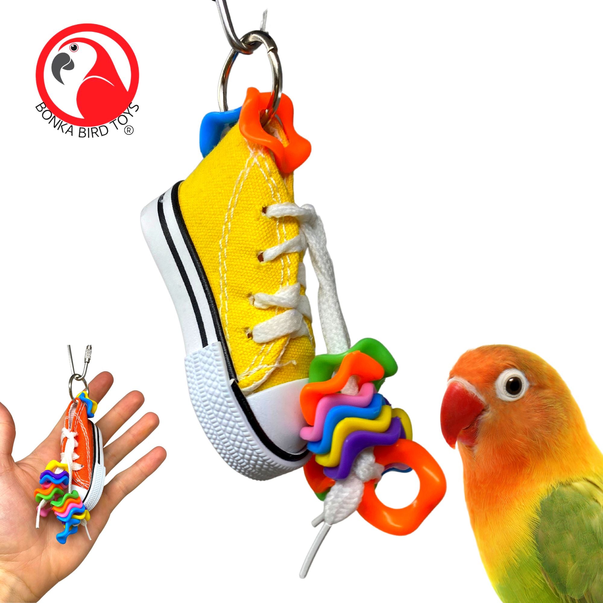 1928 Wiggle Sneaker - Bonka Bird Toys