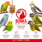 2123 Small Sola Star - Bonka Bird Toys