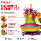 2198 Pinata Hat - Bonka Bird Toys