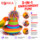 2198 Pinata Hat - Bonka Bird Toys