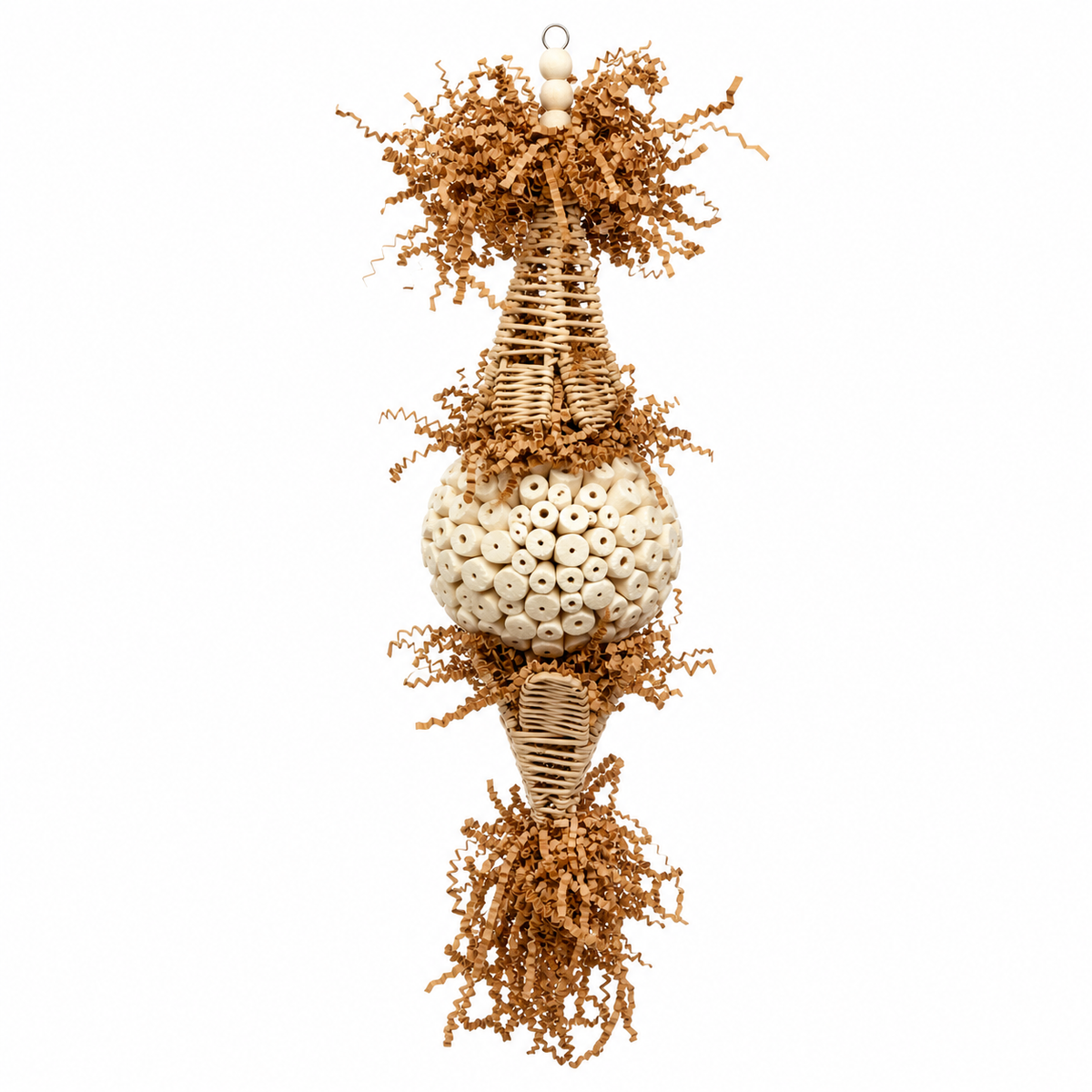 2558 Colorful Cascade bird toy