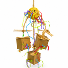 2635 Peekaboo Trio - Bonka Bird Toys
