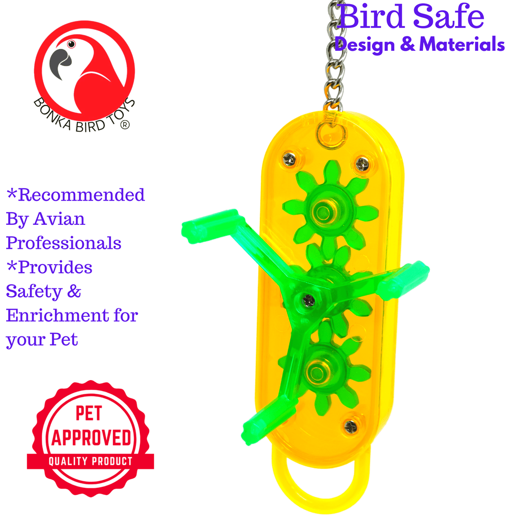 0044 Small Gearhead On Sale! - Bonka Bird Toys