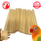 Pk100 Small Natural Wooden Chewy Sticks - Bonka Bird Toys