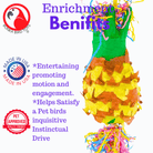 3762 Piñata Pineapple - Bonka Bird Toys