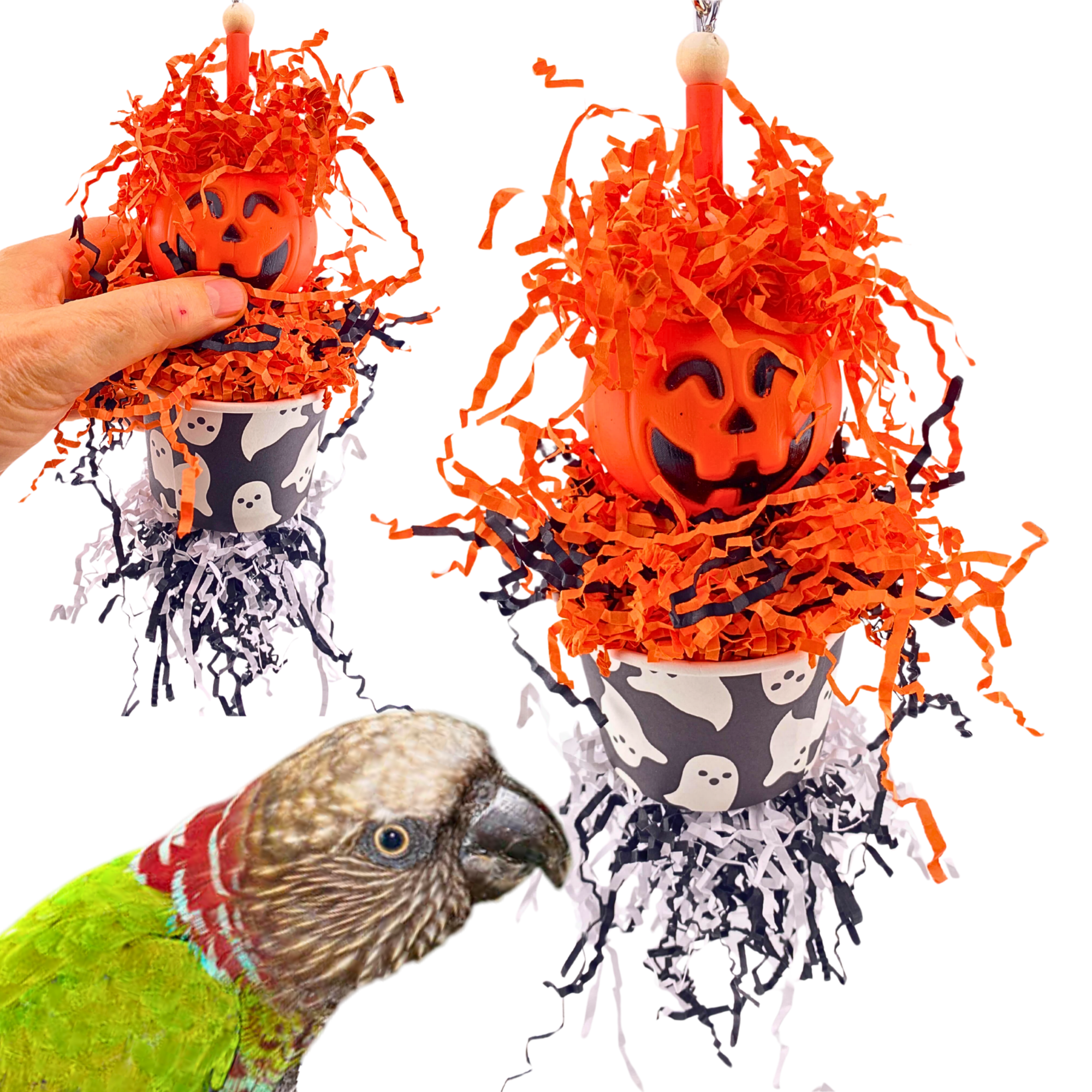 992 Pumpkin Ghost Party - Bonka Bird Toys