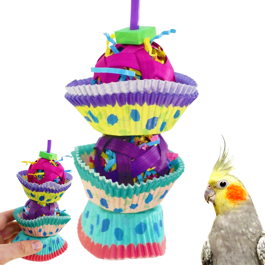 1083 2 Cane Cake - Bonka Bird Toys