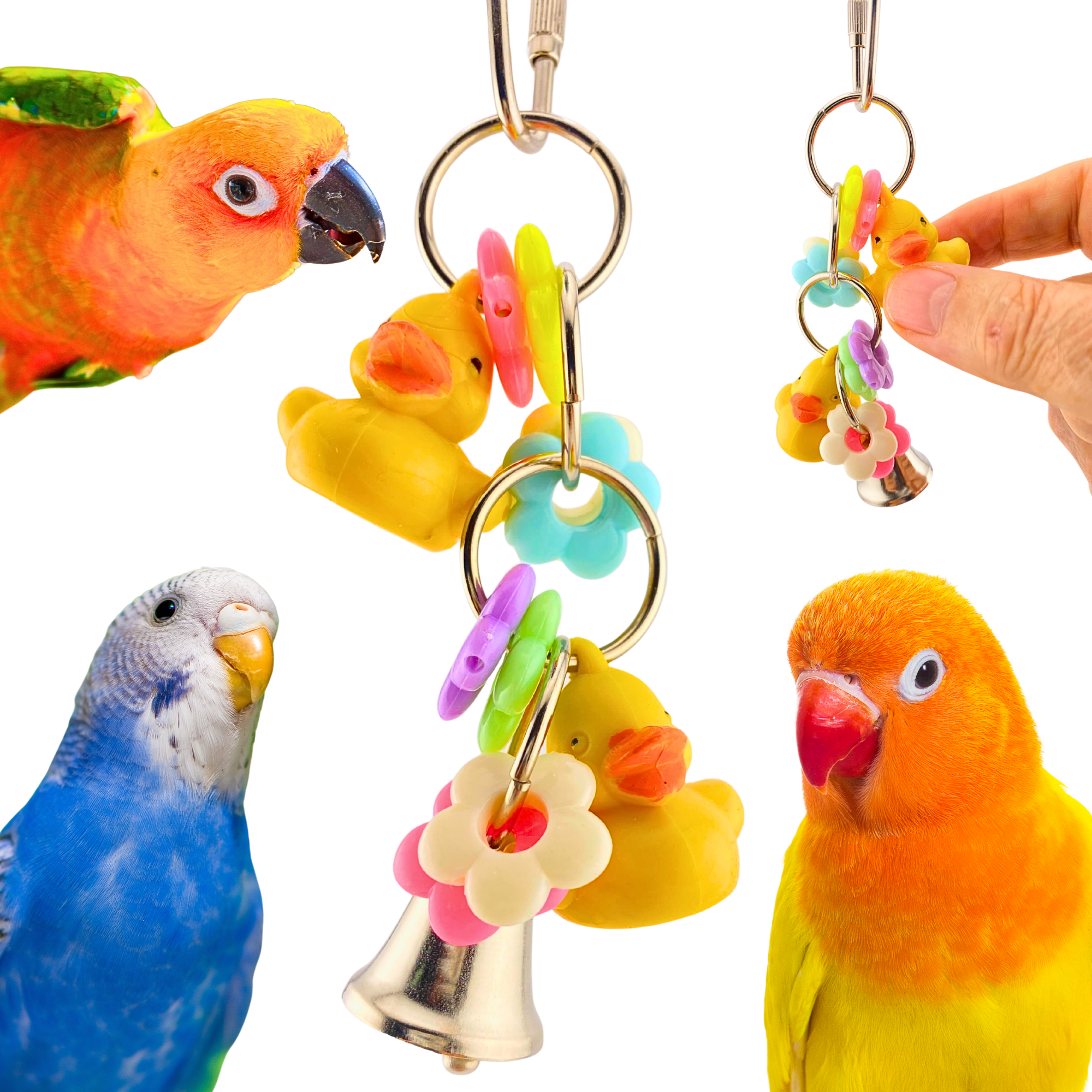 1729 Tini Duck - Bonka Bird Toys