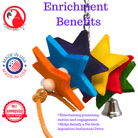 EXTRA WEEKEND DEAL! 1527 Star Rack - Bonka Bird Toys