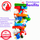 826 Block Tower - Bonka Bird Toys