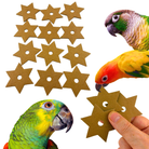 2777 Pk12 Small Cardboard Stars - Bonka Bird Toys