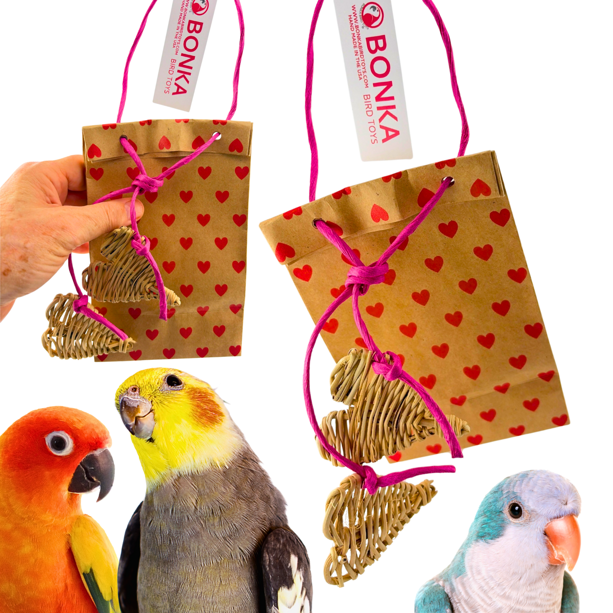 2765 Love Sack Forager - Bonka Bird Toys