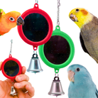 36413 Small Round Mirror - Bonka Bird Toys