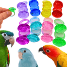 1167 Pk16 Plastic Diamond Rings - Bonka Bird Toys