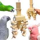 2763 Natural Cubic - Bonka Bird Toys