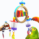 2237 Ring in the Cheers Bird Toy: Exciting Playtime for Medium-Sized Birds - Bonka Bird Toys