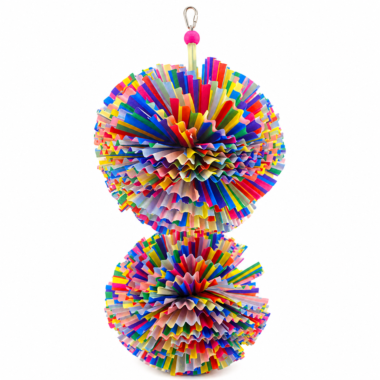 3291 Large Duo Paper Puff - Bonka Bird Toys