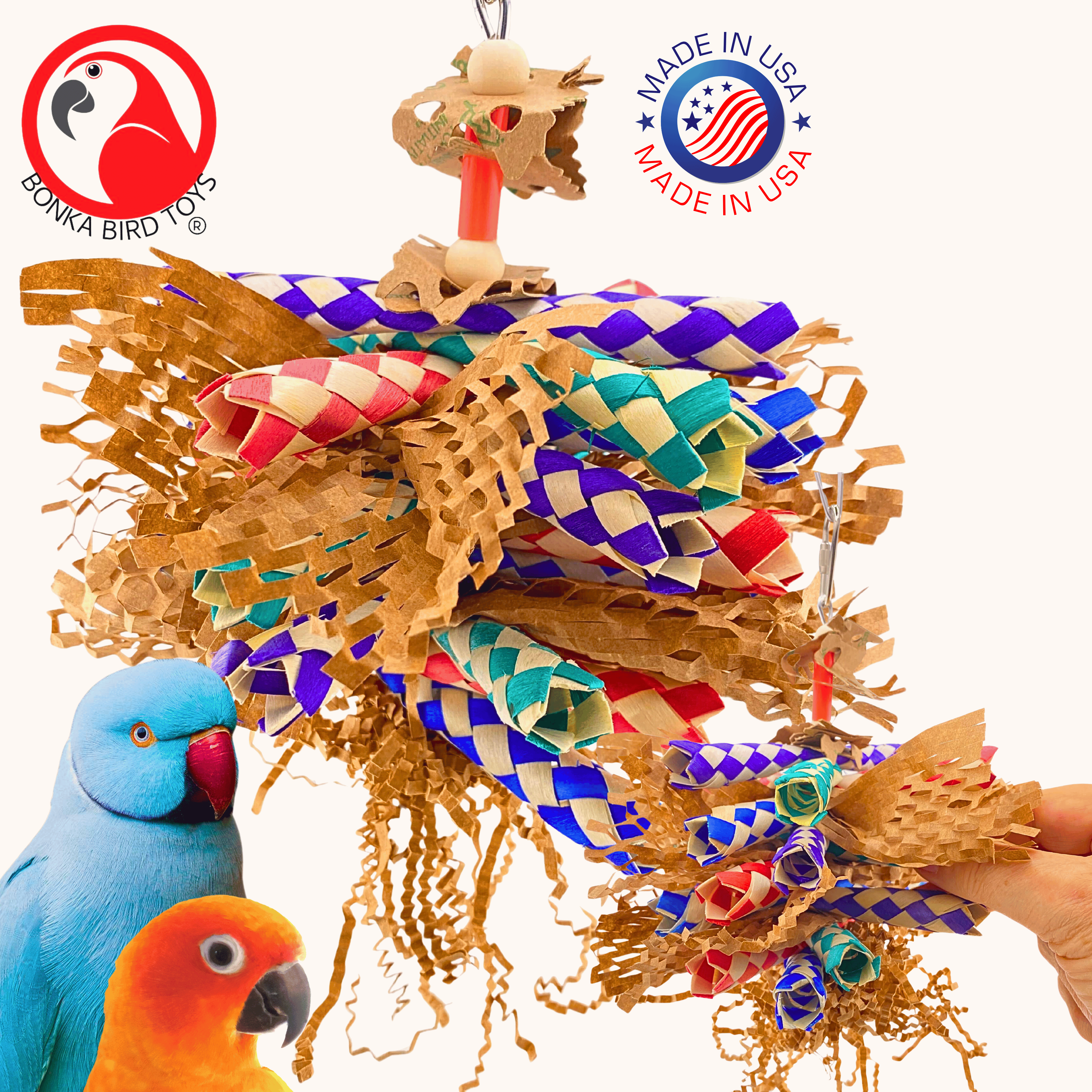 3450 Paper Shred - Bonka Bird Toys