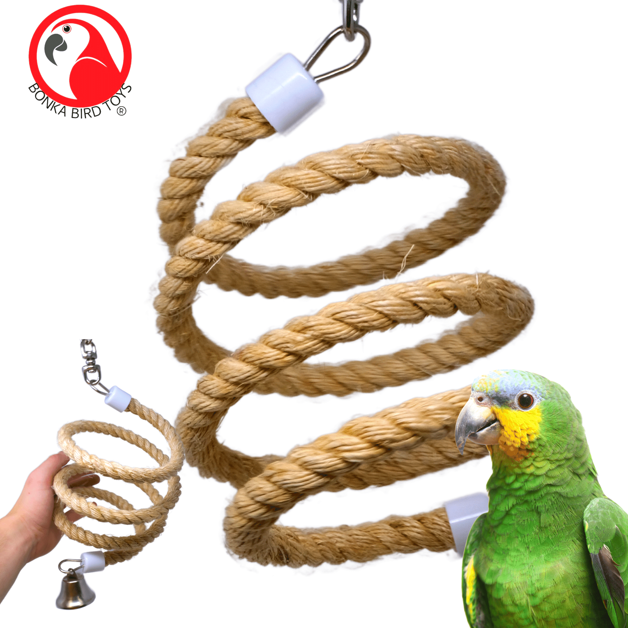 Parrot rope best sale