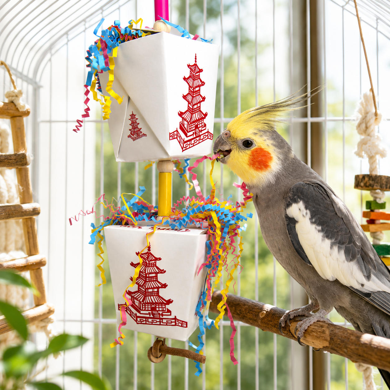 3874 Duo Take Out - Bonka Bird Toys