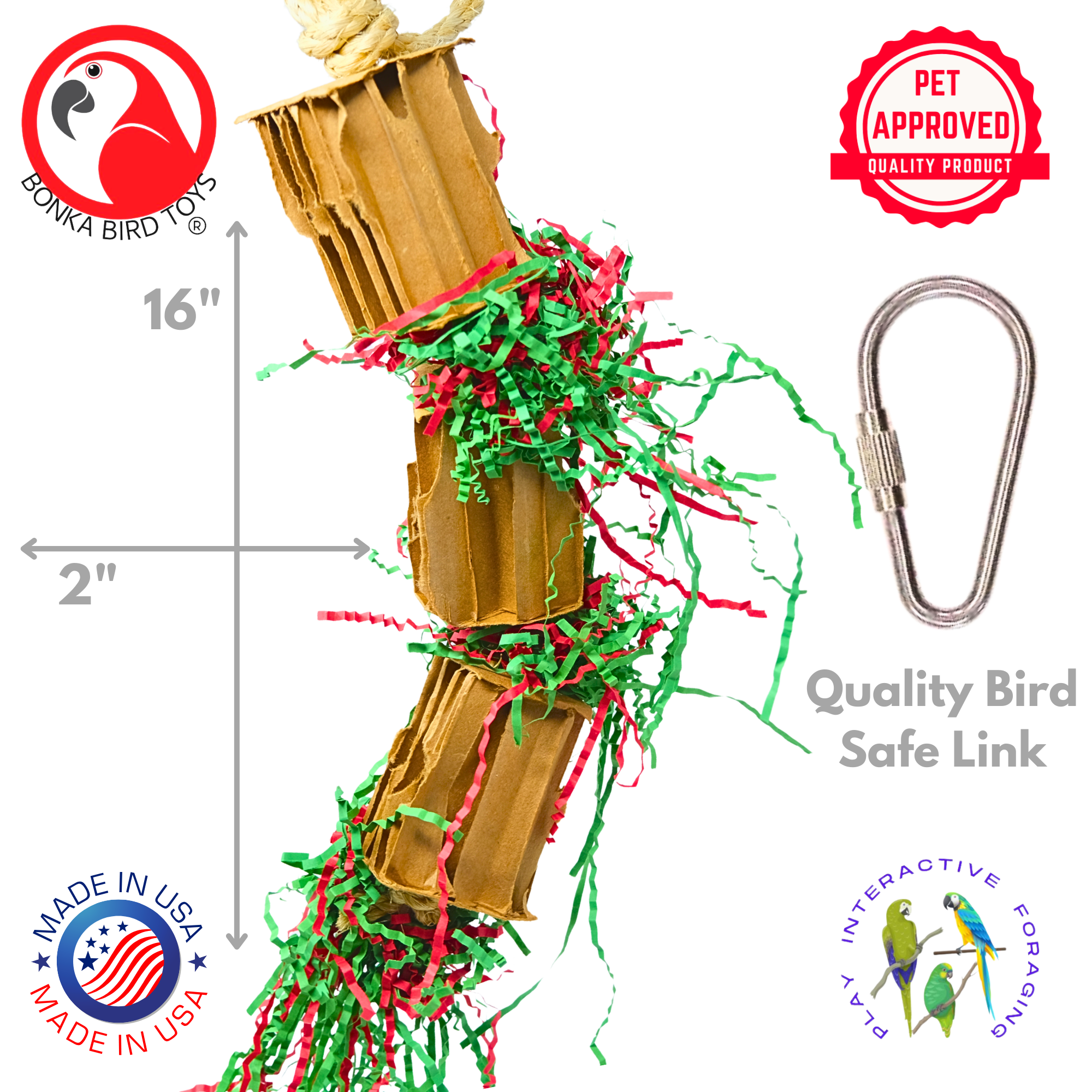 3831 Medium Gift Box - Bonka Bird Toys