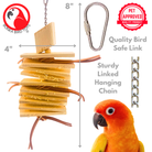3899 Natural Stacker - Bonka Bird Toys