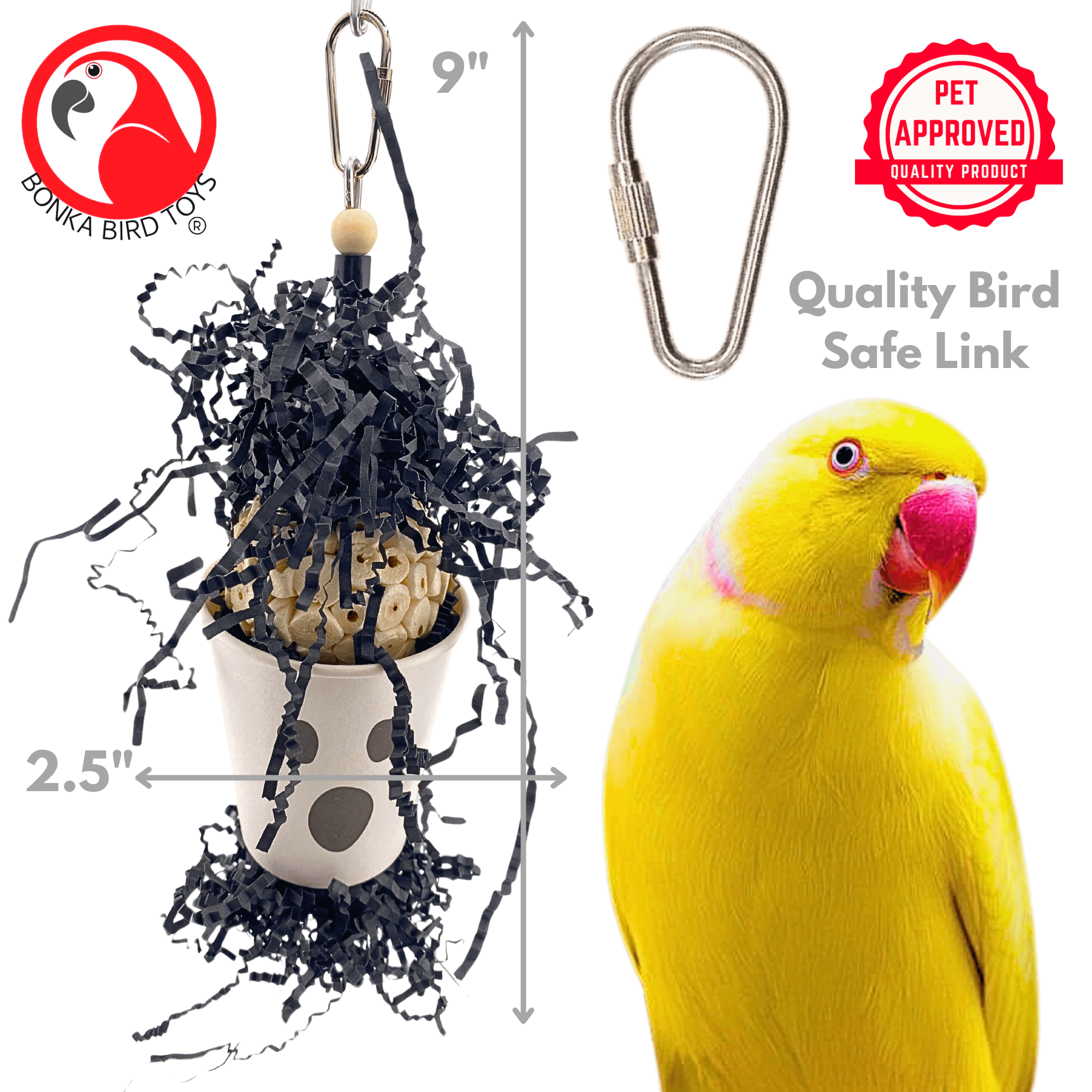 2872 Boo Ghost - Bonka Bird Toys