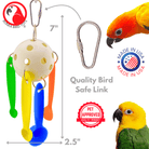 1378 Spoon Rattle Pop - Bonka Bird Toys
