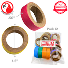 2780 Pk12 Mini Fat Bagels - Bonka Bird Toys