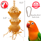 1932N Natural Two Cake - Bonka Bird Toys