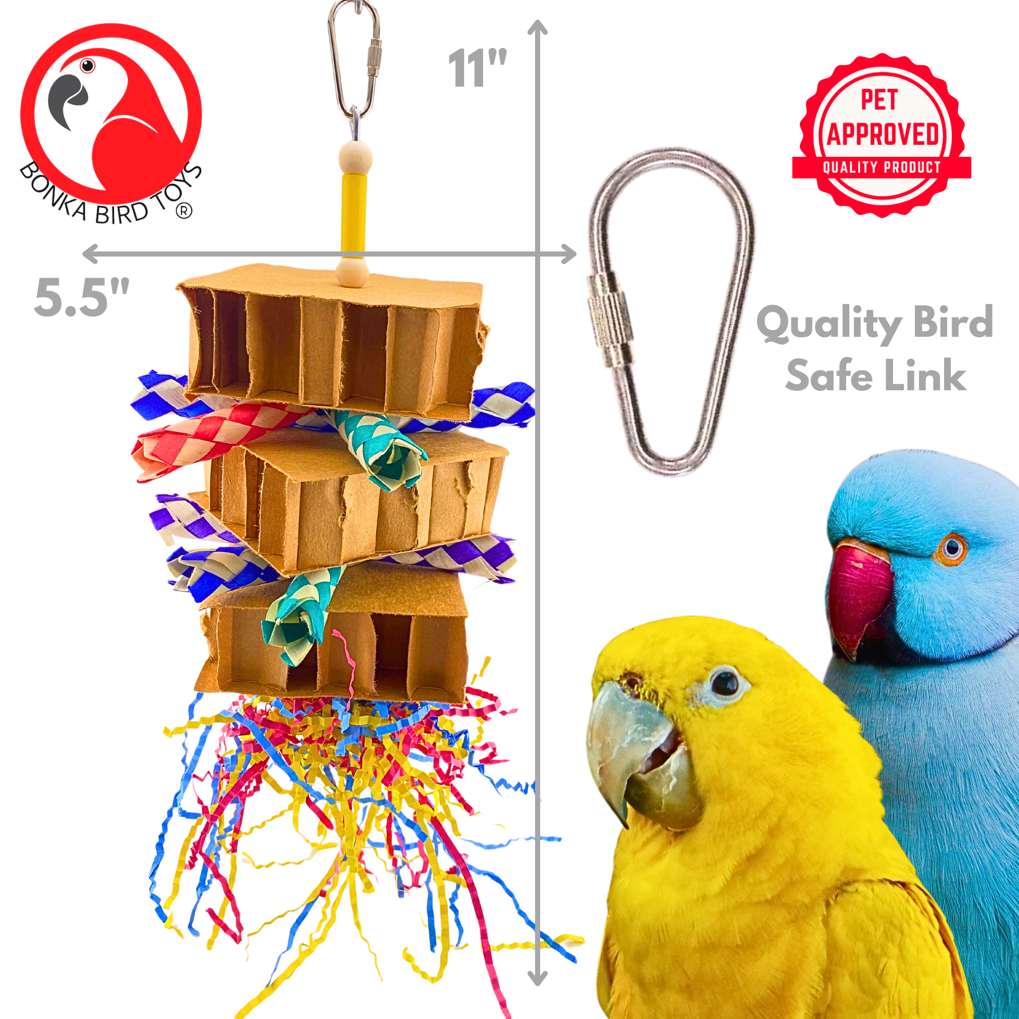 3734 Clown Box - Bonka Bird Toys