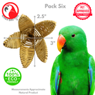1268 PK6 Vine Lilies - Bonka Bird Toys