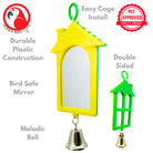 36414 House Mirror - Bonka Bird Toys