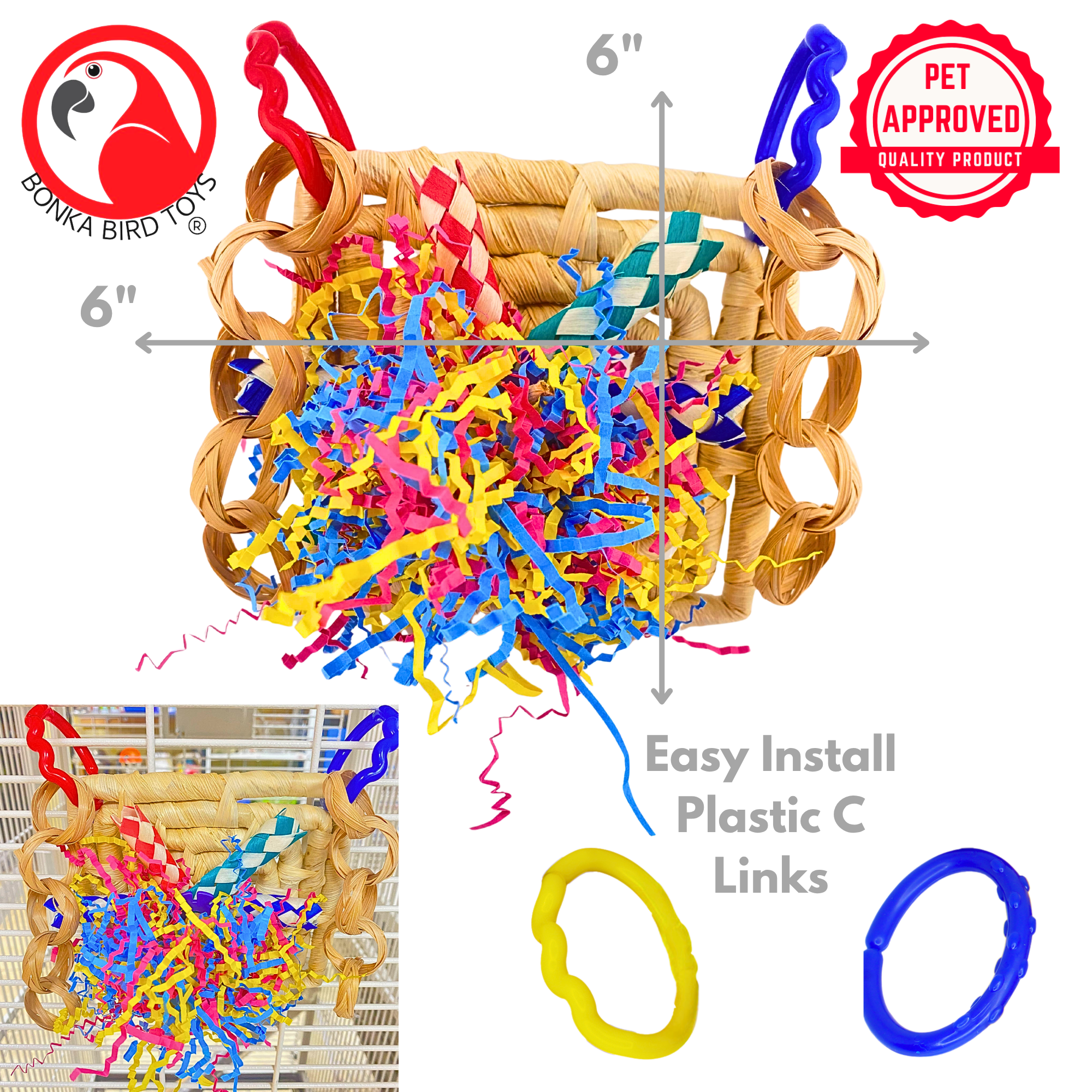 2559 Small Activity Mat - Bonka Bird Toys