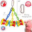 1161 Carnival Clacker - Bonka Bird Toys